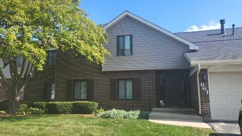 661 CROSS CREEK Drive W, Roselle, IL 60172