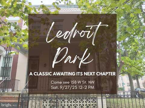 158 W STREET NW, WASHINGTON, DC 20001