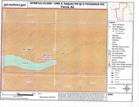 UNK E Saguaro Dr @ Horseshoe unit: 16, Yucca, AZ 86438