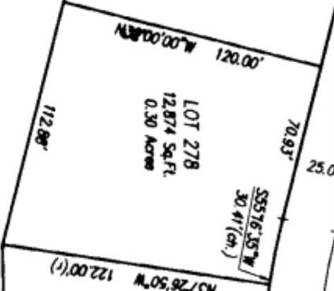 Lot 278 VANDERBILT Place, Waverly, GA 31565